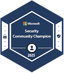 Microsoft Security Community Champion 2025